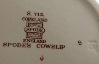Copeland Spode Cowslip Coffee Pot England Cow slip  
