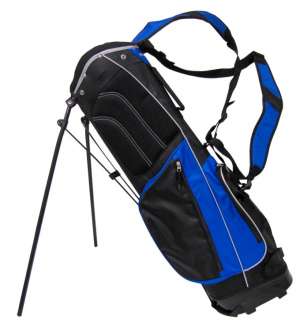TiTech Carry Lite Golf Stand Bag Clubs Full Size Blue  