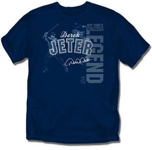 AL Derek Jeter Yankees Stitch T shirt   Adult Sizes  