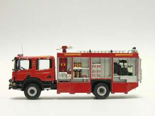 76 Hong Kong Hose & Foam Carrier Fire Truck Fire Truck R/13 Detailed 