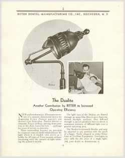 1919 Ritter Dental Equipment   Vintage Catalog on CD  