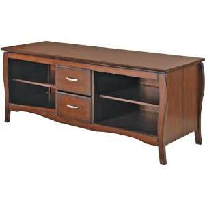 Office Star 60 inches TV Stand with Side Folding Construction 
