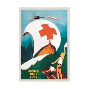 Red Cross Annual Roll Call 20x30 poster 
