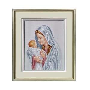  The Blessed Mother Cross Stitch Chart by Janlynn Arts 