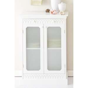  Frett Storage Cabinet 36.25hx24.25w White