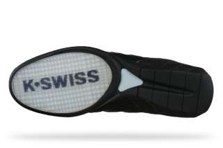 Swiss Court Spin Mens Trainers / Shoes 02644029 All Sizes Black 