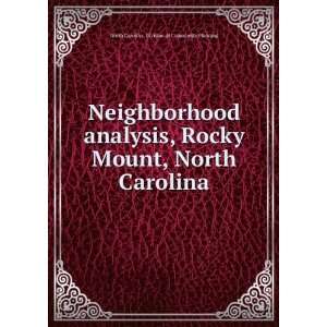  Neighborhood analysis, Rocky Mount, North Carolina North 