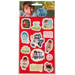  Fred Figglehorn Two Sheet Red Stickers   Party Six Pack 