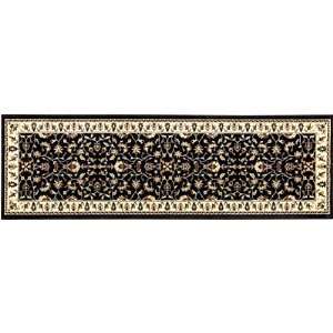  Border Floral Low Profile Runner 26 x 78   Green 