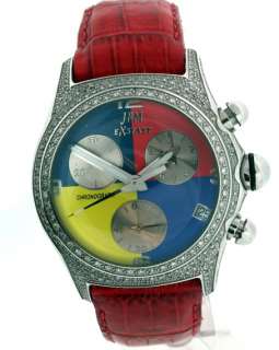 JPM Exstasy, Chronograph Diamond 44mm Watch.  