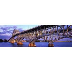  South Grand Island Bridges, New York State, USA Premium 