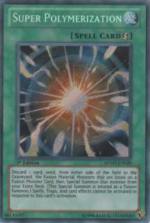 Super Polymerization RYMP EN029 1st M/NM Yu Gi Oh  