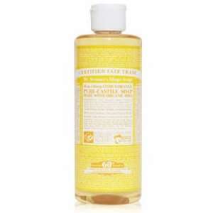  Dr. Bronner   Citrus Orange Pure Castille Soap, 8 fl oz 