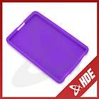 new purple silicone gel skin case cover compatible w kindle fire 3g 