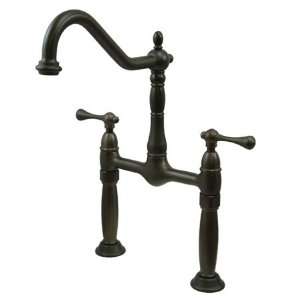   Vessel Sink Faucet with Buckingham Lever Handle, Oil Rubbed Bronze