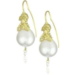  Vibes Edgy 18 Karat Gold South Sea Pearl Elegant Diamond 