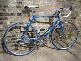   Columbus EL Steel Road Bike Frame/Fork   Blue/White, Vintage, EL/OS