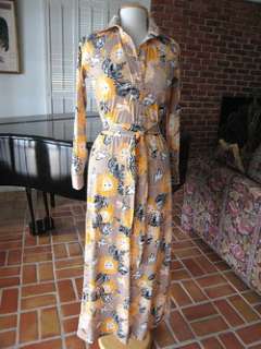 THE LILLY PULITZER VINTAGE ANIMAL PRINT DRESS GOWN~S  