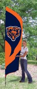Chicago Bears NFL Embroidered 8.5 Tall Team Flag  