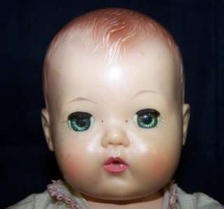   1950s 11 Tiny Tears American Character Doll Hazel Eyes Dress Bloomers