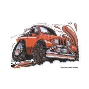    Kool Art   Jeep Wrangler Muddin   Sticker / Decal Automotive