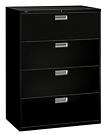 Hon 600 Series 42 inch Four (4) Drawer Legal Sized Lateral File 