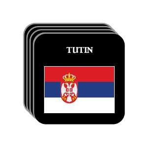  Serbia   TUTIN Set of 4 Mini Mousepad Coasters 