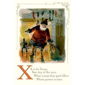  X is for Xmas   Poster (12x18)