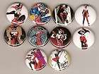 COLLECTIBLE PINBACK BADGES, Keychain and button combo sets items in 
