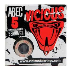  VICIOUS ABEC 5 BEARINGS (8PK)