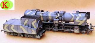 BUILT 1/35 ◆★ BR 52 GERMAN LOCOMOTIVE WITH TENDER ◆★  