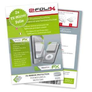 atFoliX FX Mirror Stylish screen protector for Motorola Moto Q 9h 