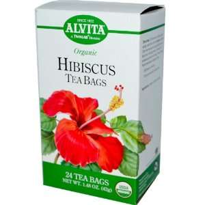  Alvita   HIBISCUS TEA BAG   ORGANIC Health & Personal 