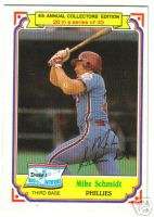 MIKE SCHMIDT 1984 Drakes Topps card Phil. Phillies  