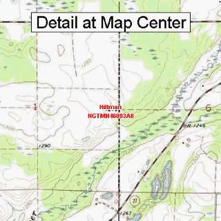  Map   Hillman, Minnesota (Folded/Waterproof)