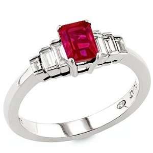 Ruby,white diamond and white gold ring. Vanna Weinberg Jewelry