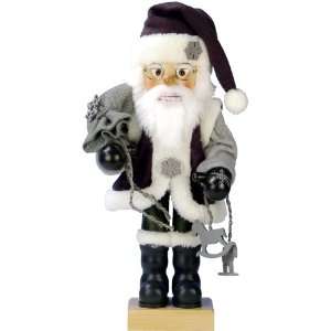  German Nutcracker   Santa Claus   Grayish