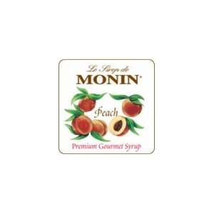 Monin Peach Syrup  Grocery & Gourmet Food