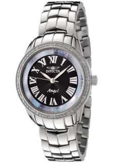 New Invicta 0611 Womens Angel Diamond St. Steel Watch  