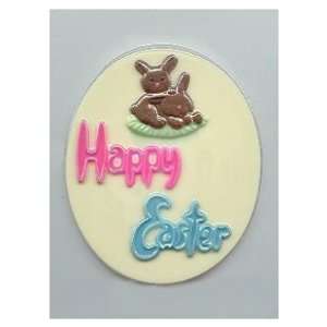 Happy Easter Plaque Candy Molds  Grocery & Gourmet Food