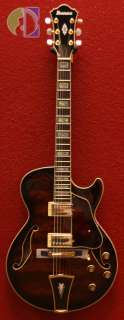   Hollowbody Electric Guitar, Dark Brown Sunburst,  USA