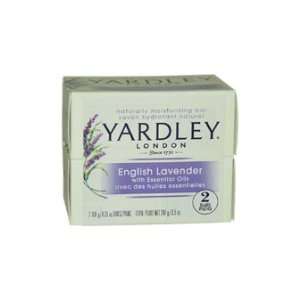   Lavender Bar Soap by Yardley for Unisex   2 x 4.25 oz Soap Beauty
