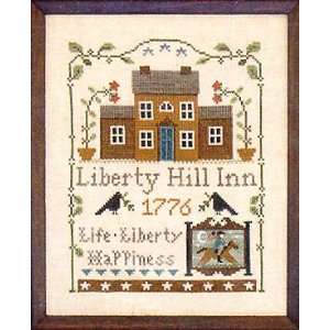  Liberty Hill Inn   Cross Stitch Pattern Arts, Crafts 
