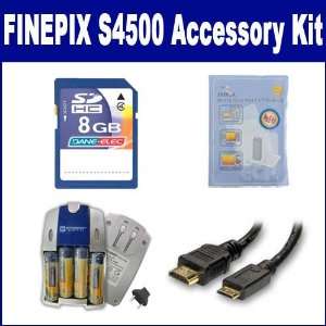  Fujifilm FinePix S4500 Digital Camera Accessory Kit 