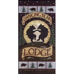    Dancing Bear Lodge   Poster by Jay Zinn (10x20)
