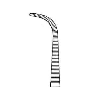 GEMINI MIXTER Hemostatic Forceps, 7 (17.8 cm), delicate, full curved 