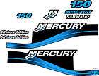 MERCURY 150 OFFSHORE OUTBOARD DECAL KIT, RED & 175 200 250 HPS 