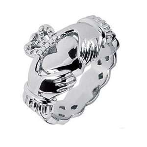  Platinum Irish Rings Platinum CL1658 Jewelry