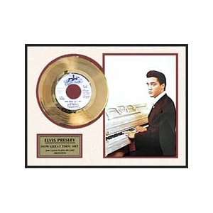  Elvis How Great Thou Art framed gold record Everything 