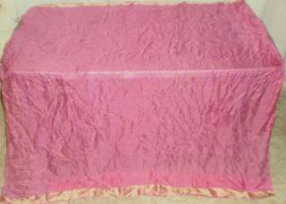 Pure silk Antique Vintage Sari Saree Fabric 1 YARD LONG  